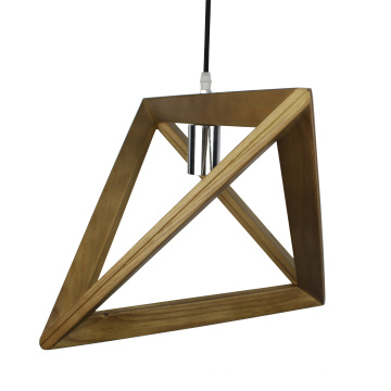 Modern house lighting single loft wood pendant lamp